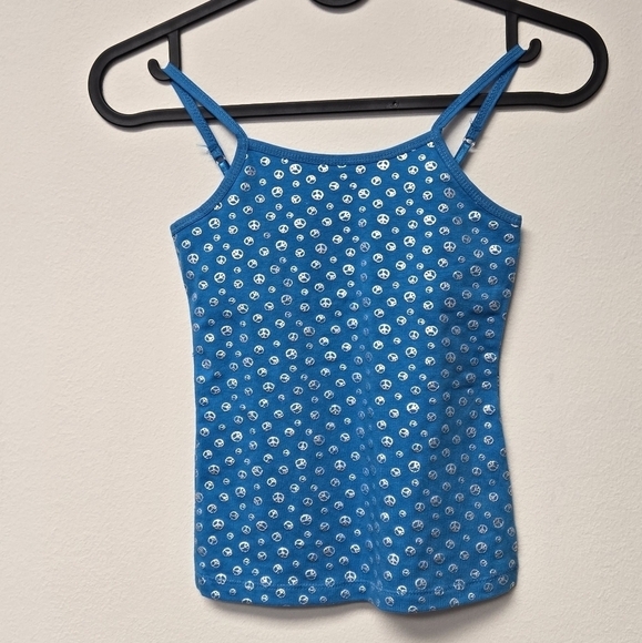 BCG Peace Cami Tank Top Blue XS - Picture 6 of 6